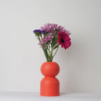 DecorTurned Wood Low Vase - 8 Colors - Dekor Butik