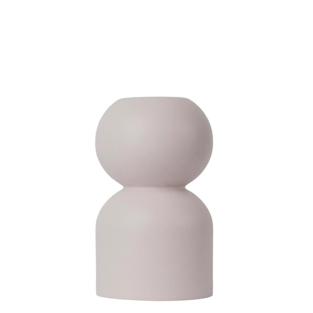 DecorTurned Wood Low Vase - 8 Colors - Dekor Butik