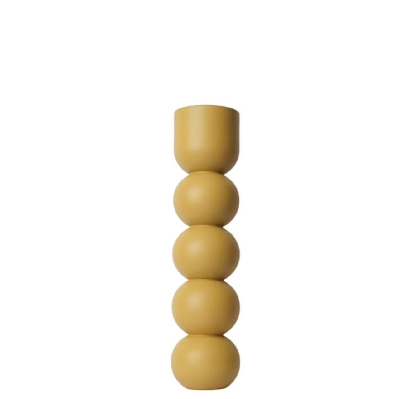 DecorTurned Wood Tall Candleholder 3 - In - 1 - 6 Colors - Dekor Butik
