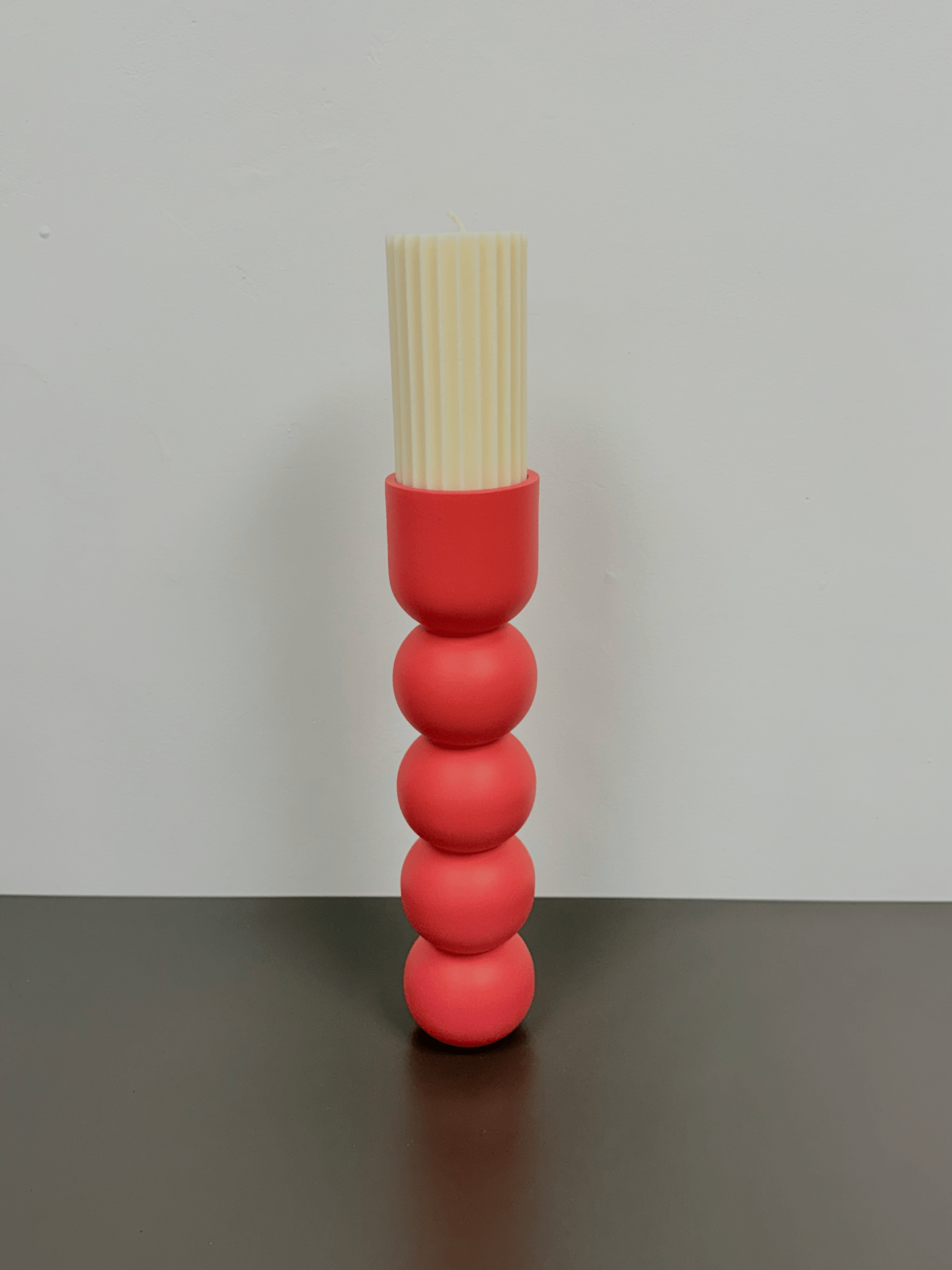 DecorTurned Wood Tall Candleholder 3 - In - 1 - 6 Colors - Dekor Butik