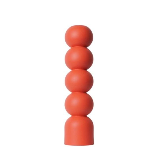 DecorTurned Wood Tall Candleholder 3 - In - 1 - 6 Colors - Dekor Butik