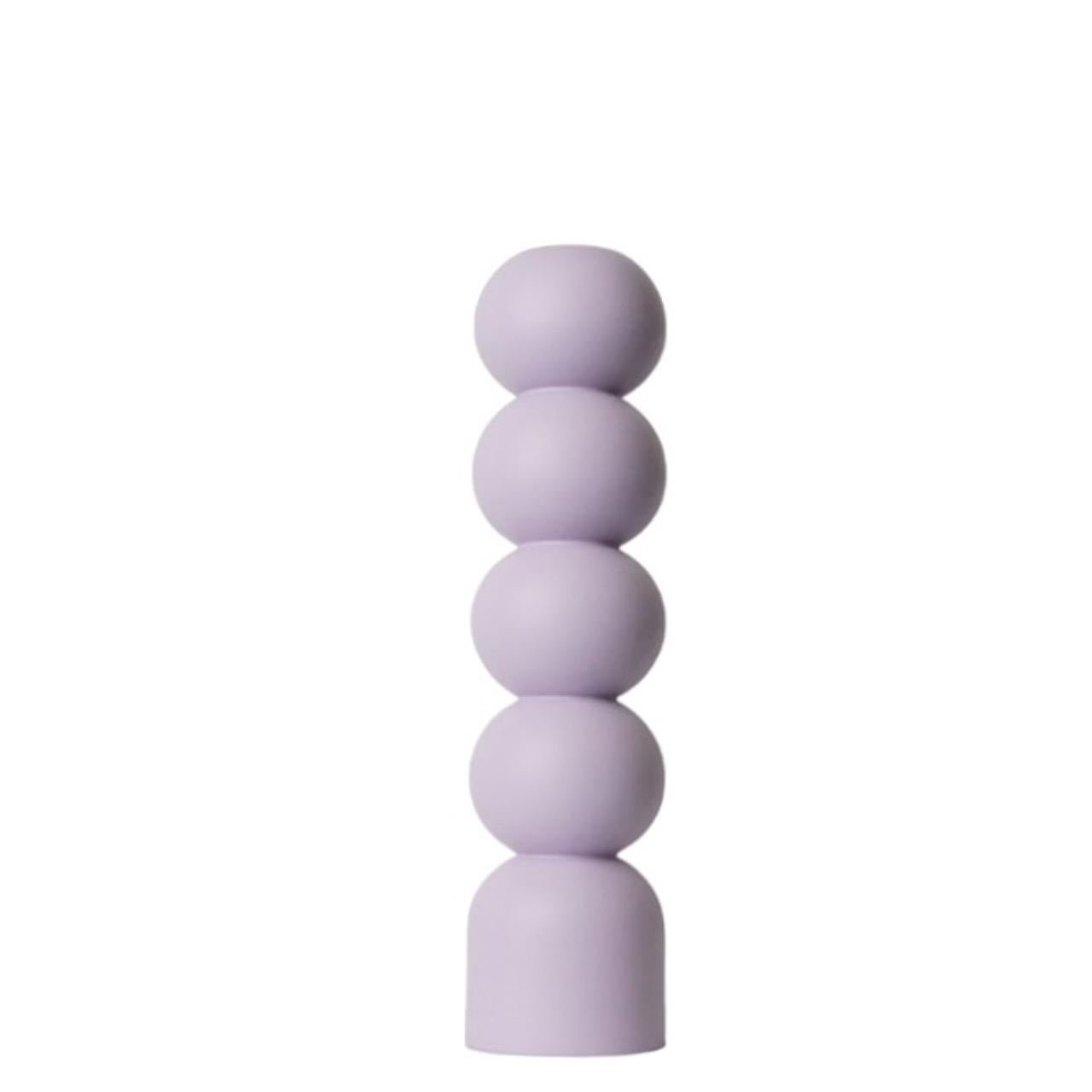 DecorTurned Wood Tall Candleholder 3 - In - 1 - 6 Colors - Dekor Butik