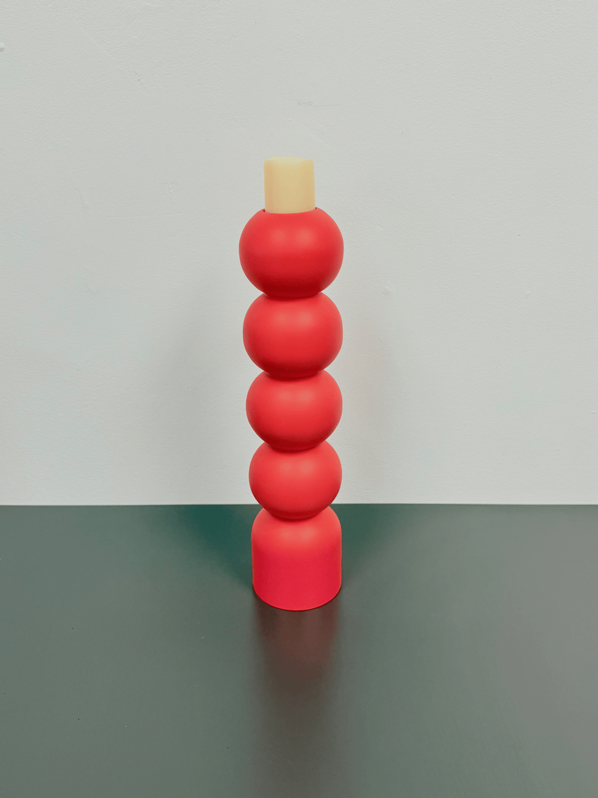 DecorTurned Wood Tall Candleholder 3 - In - 1 - 6 Colors - Dekor Butik