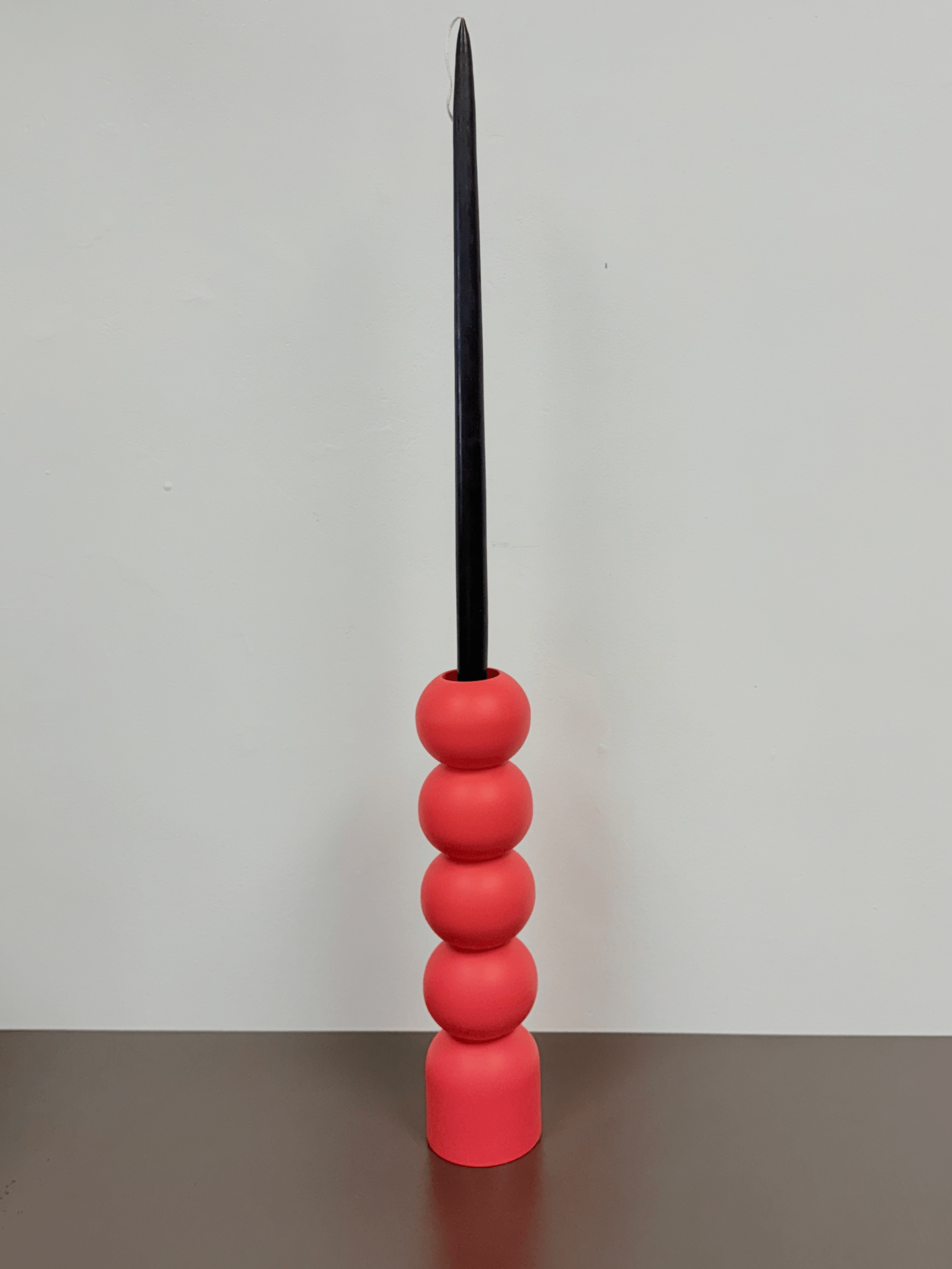 DecorTurned Wood Tall Candleholder 3 - In - 1 - 6 Colors - Dekor Butik
