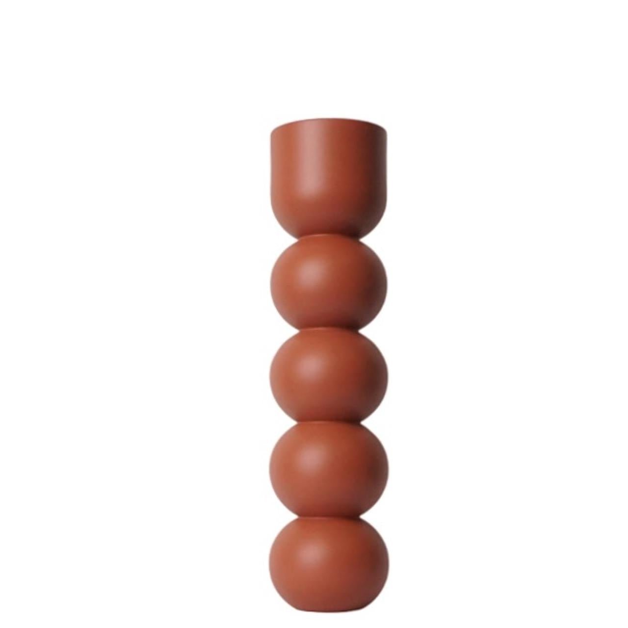 DecorTurned Wood Tall Candleholder 3 - In - 1 - 6 Colors - Dekor Butik