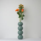 DecorTurned Wood Tall Vase - 5 Colours - Dekor Butik