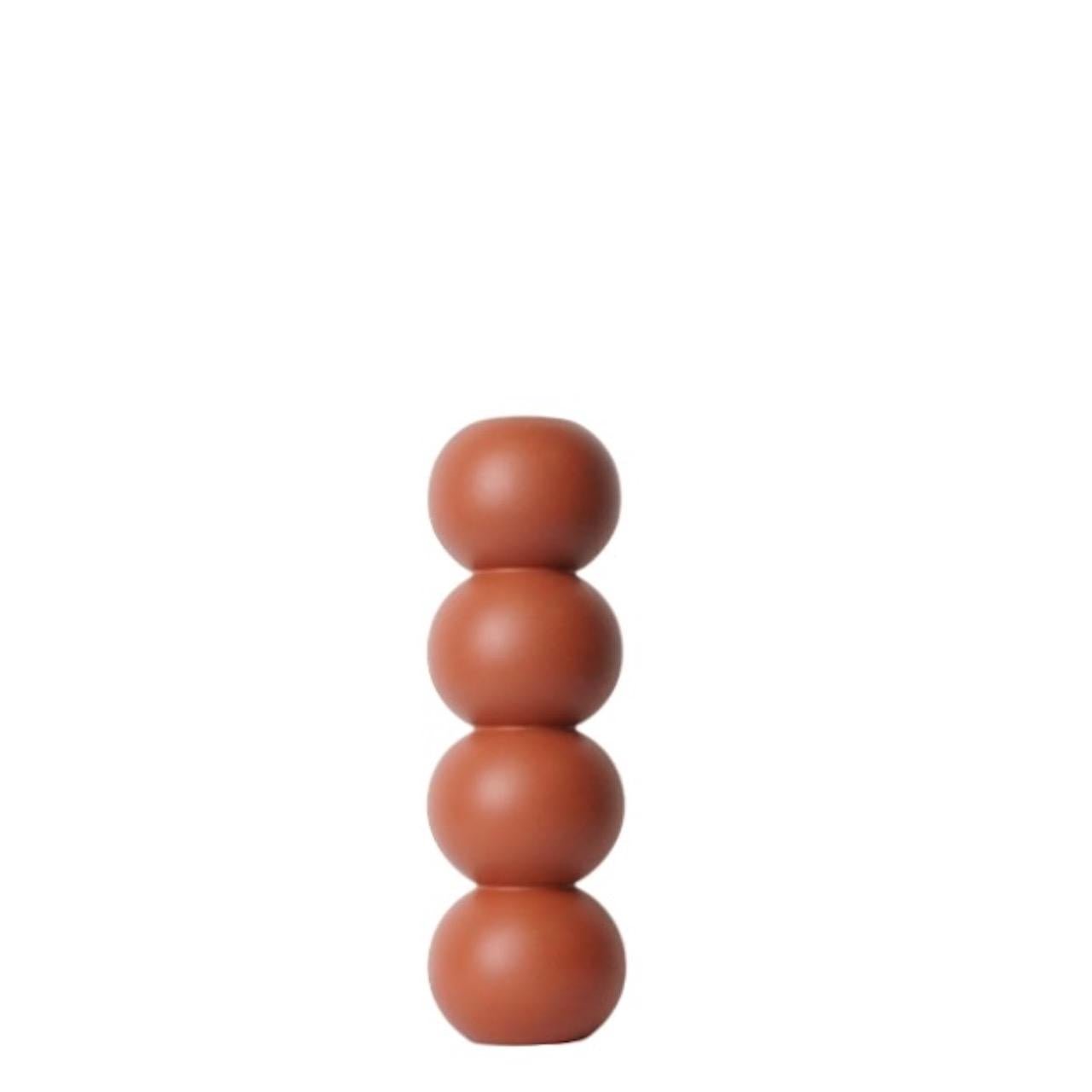 DecorTurned Wood Tall Vase - 5 Colours - Dekor Butik