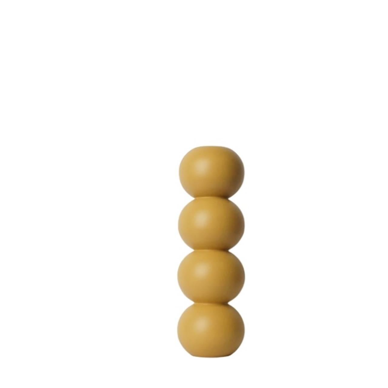 DecorTurned Wood Tall Vase - 5 Colours - Dekor Butik