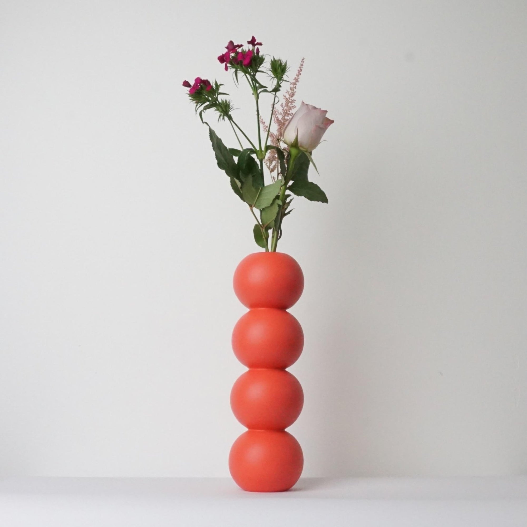 DecorTurned Wood Tall Vase - 5 Colours - Dekor Butik