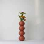 DecorTurned Wood Tall Vase - 5 Colours - Dekor Butik