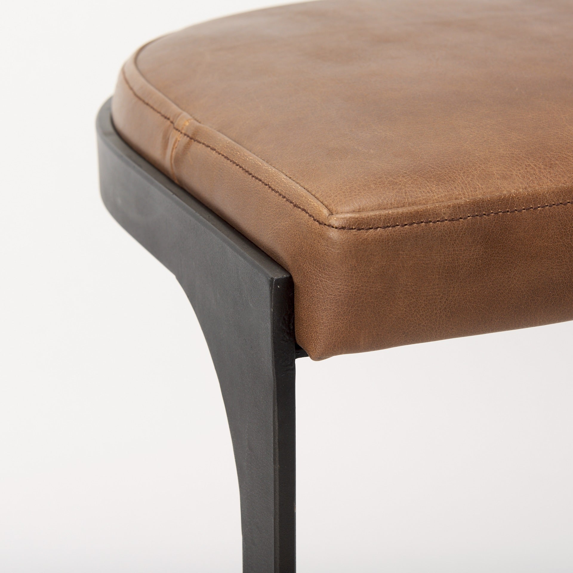 Tyson Leather Seat Stool - 3 Colors - Dekor Butik