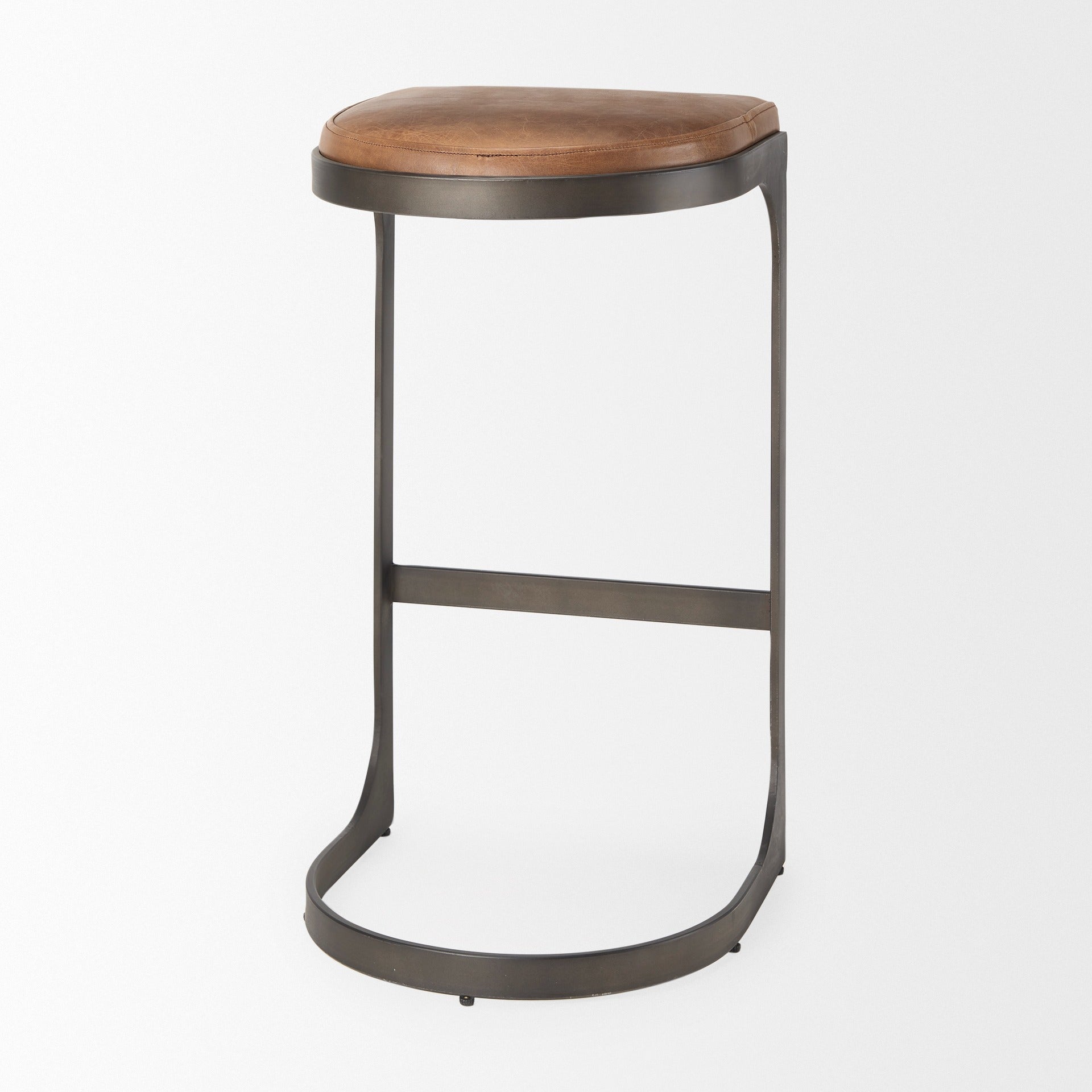 Tyson Leather Seat Stool - 3 Colors - Dekor Butik