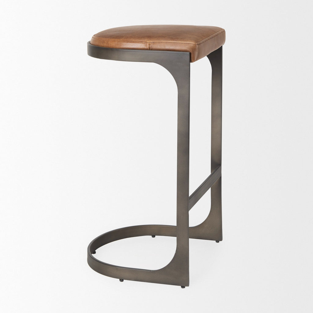 Tyson Leather Seat Stool - 3 Colors - Dekor Butik