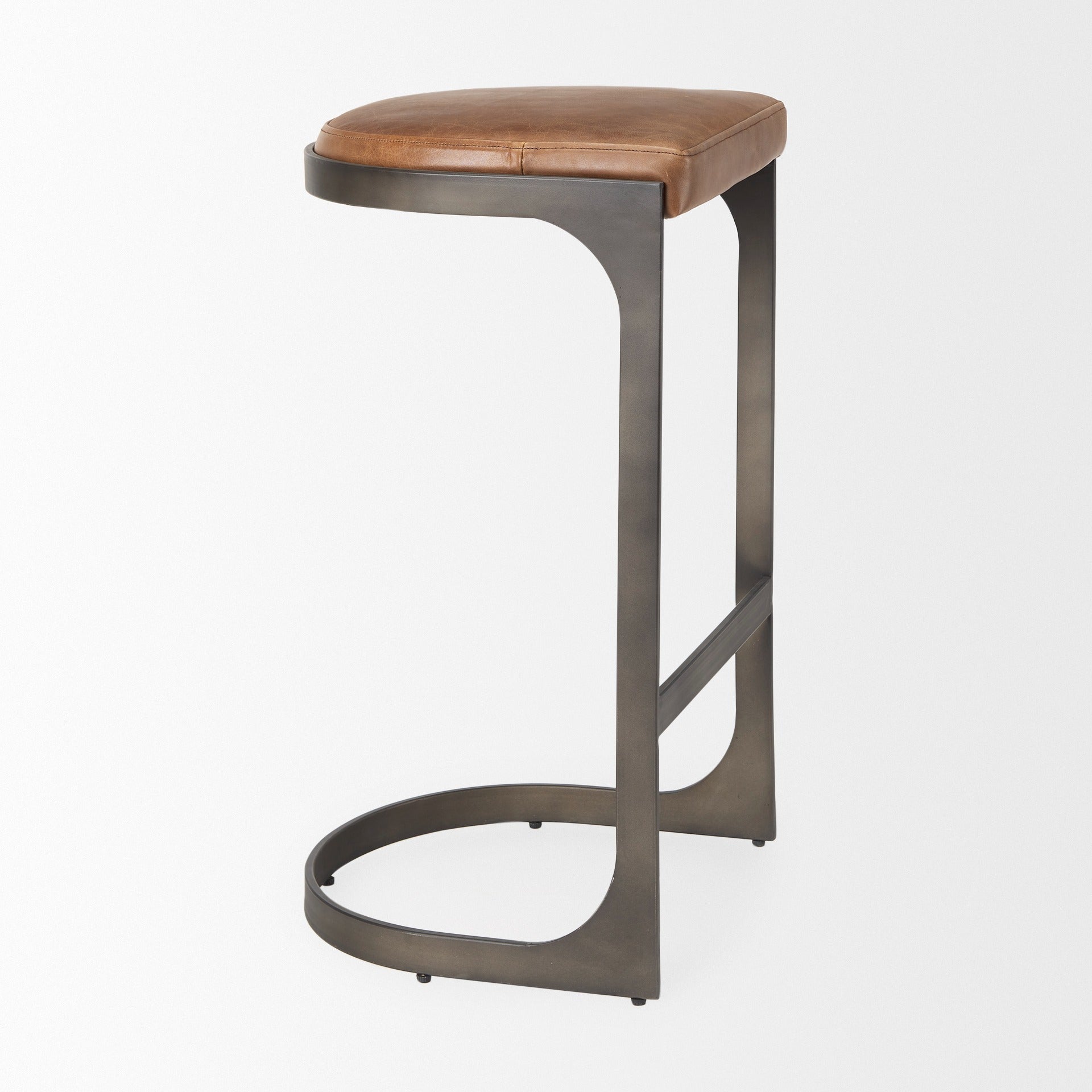 Tyson Leather Seat Stool - 3 Colors - Dekor Butik