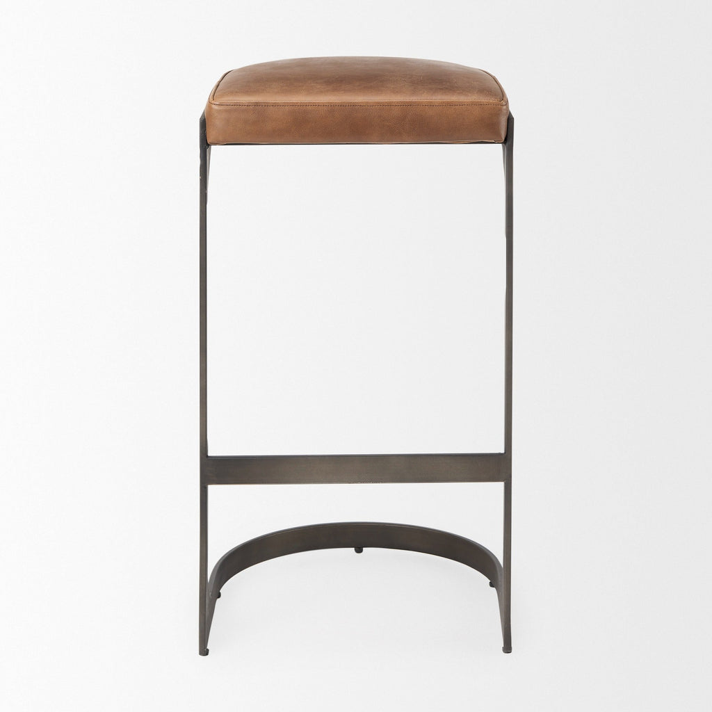 Tyson Leather Seat Stool - 3 Colors - Dekor Butik
