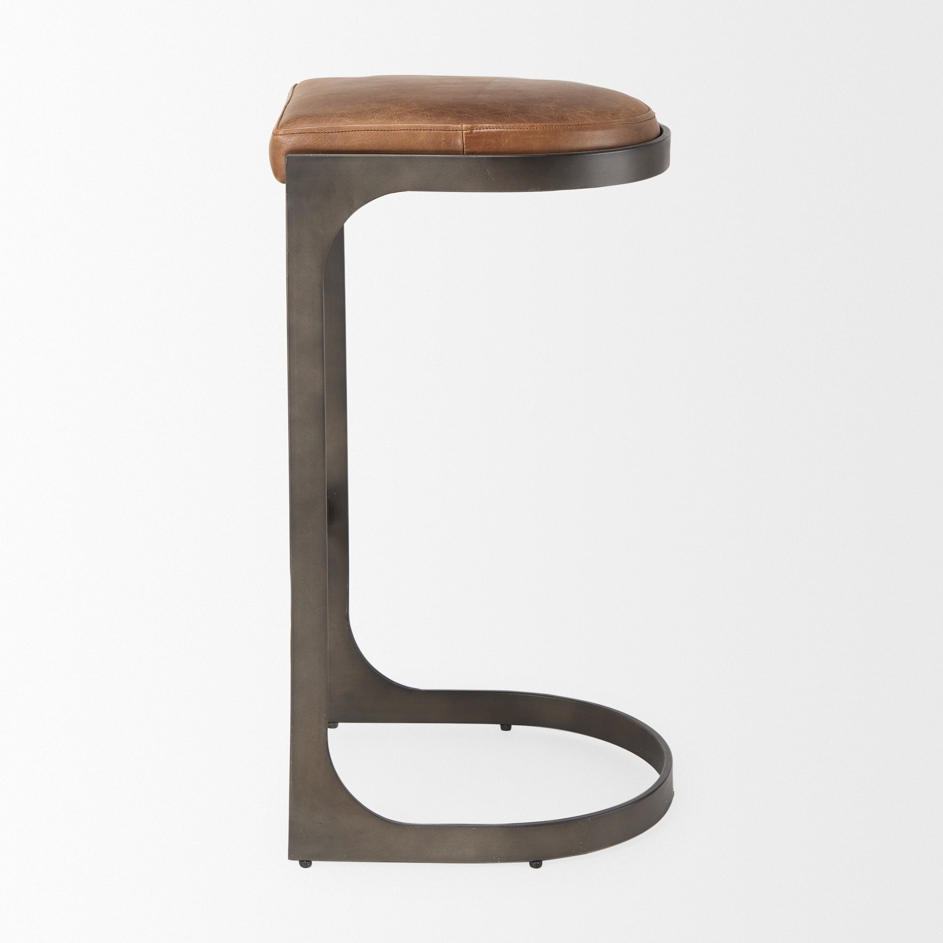 Tyson Leather Seat Stool - 3 Colors - Dekor Butik