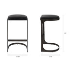 Tyson Leather Seat Stool - 3 Colors - Dekor Butik