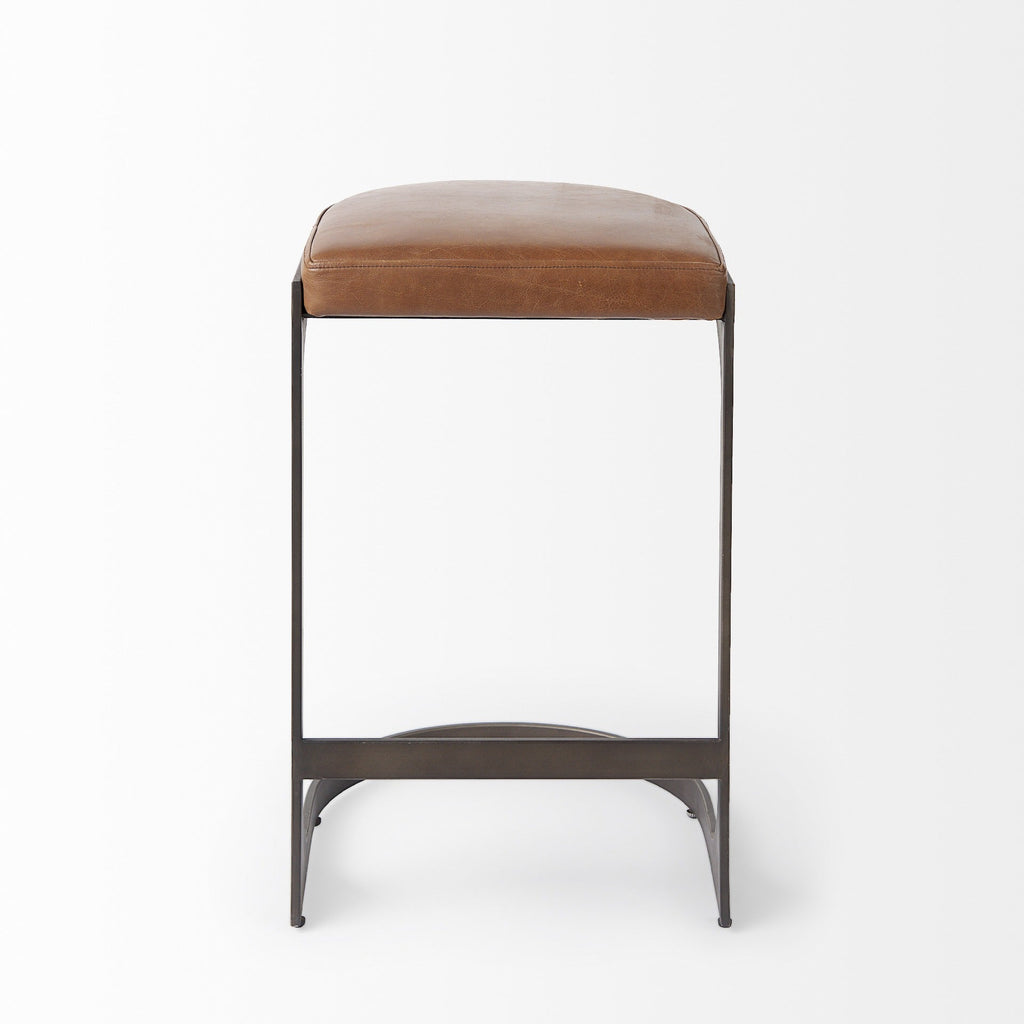 Tyson Leather Seat Stool - 3 Colors - Dekor Butik