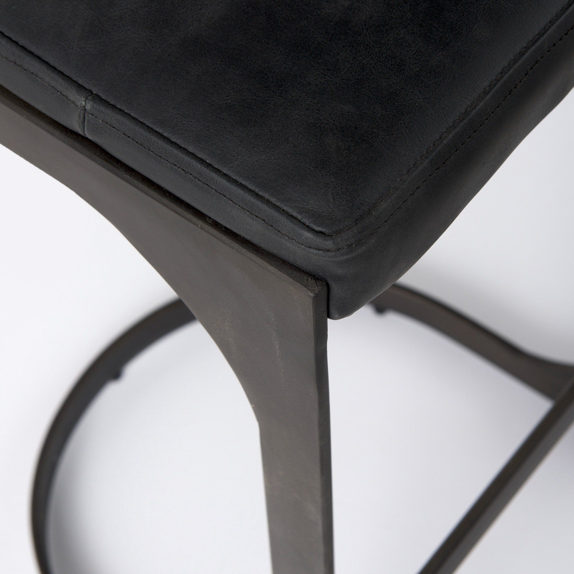 Tyson Leather Seat Stool - 3 Colors - Dekor Butik