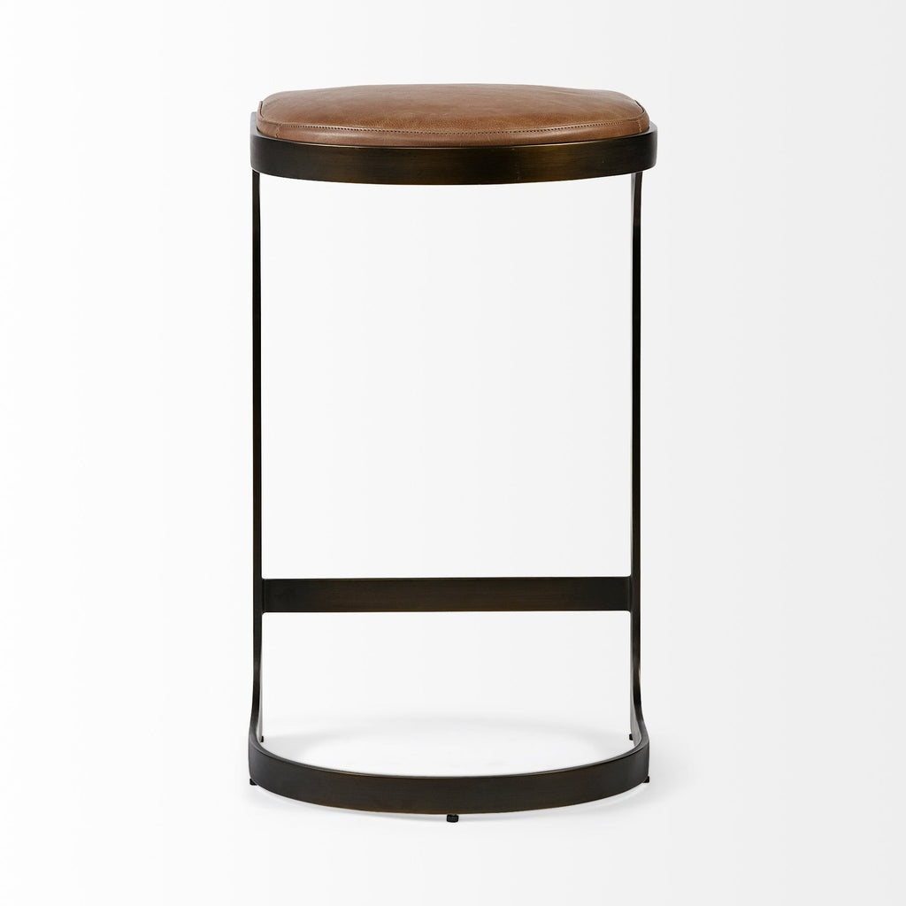 Tyson Leather Seat Stool - 3 Colors - Dekor Butik
