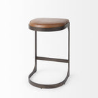 Tyson Leather Seat Stool - 3 Colors - Dekor Butik