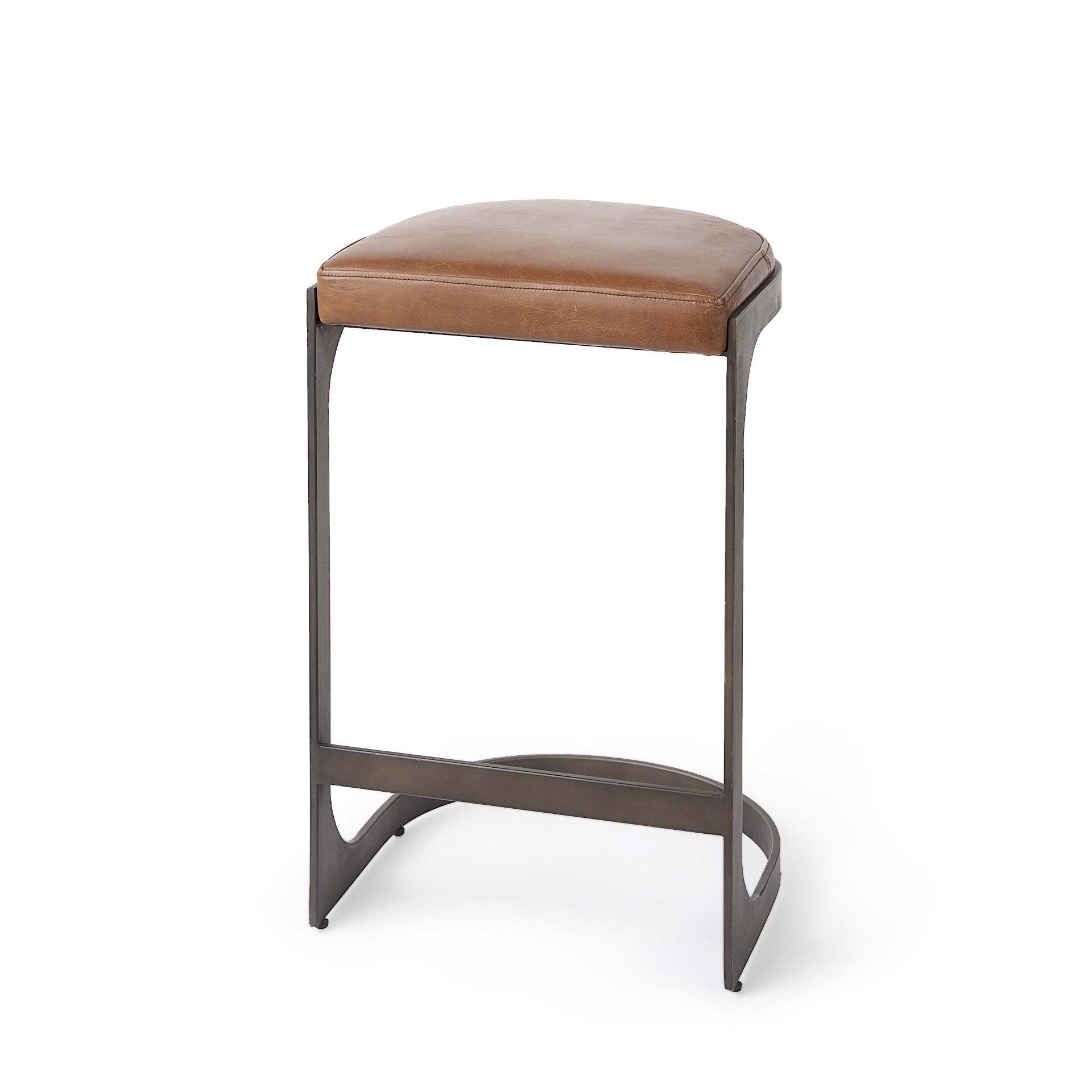 Tyson Leather Seat Stool - 3 Colors - Dekor Butik