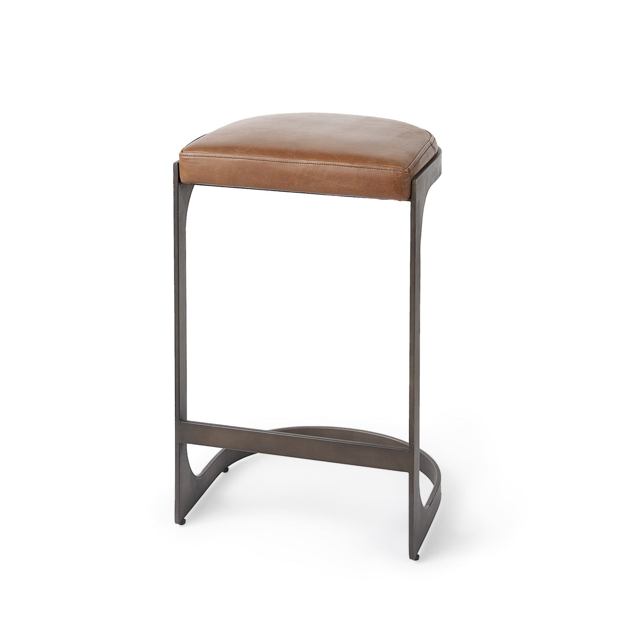 Tyson Leather Seat Stool - 3 Colors - Dekor Butik
