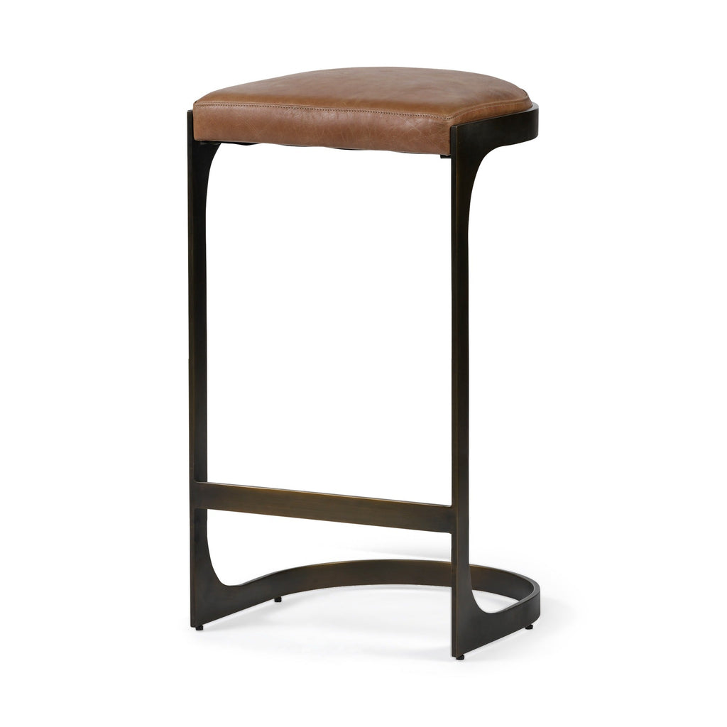 Tyson Leather Seat Stool - 3 Colors - Dekor Butik