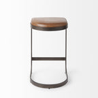 Tyson Leather Seat Stool - 3 Colors - Dekor Butik