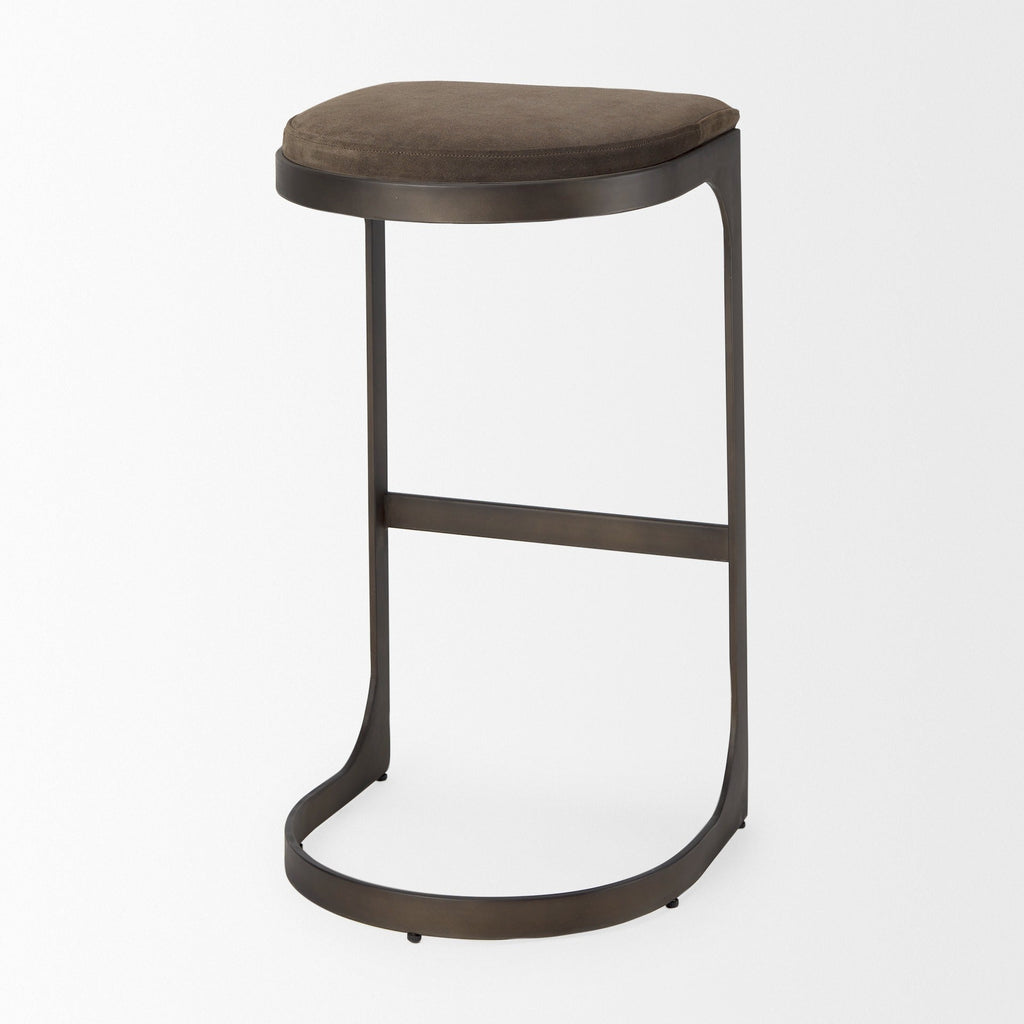 Tyson Suede Seat Stool - 2 Colors - Dekor Butik