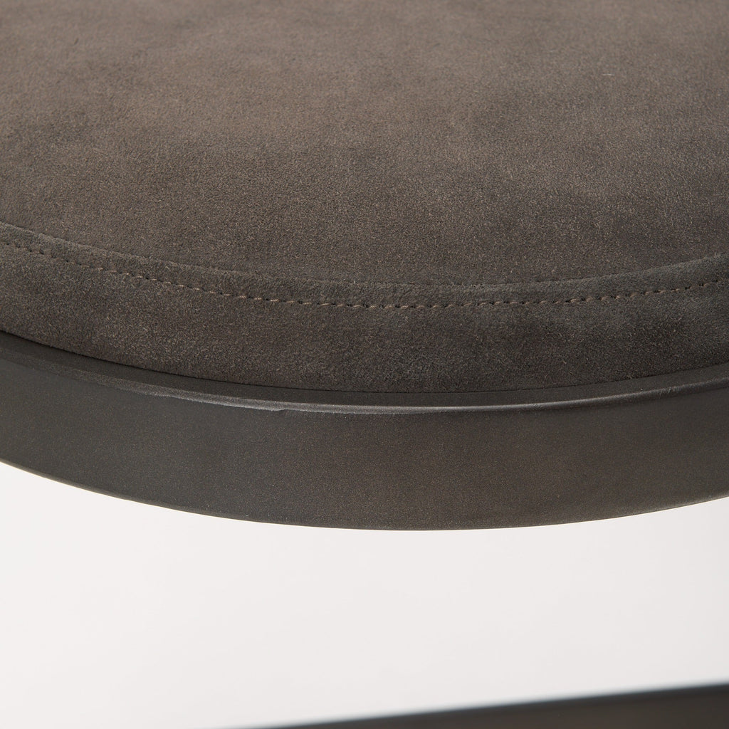 Tyson Suede Seat Stool - 2 Colors - Dekor Butik