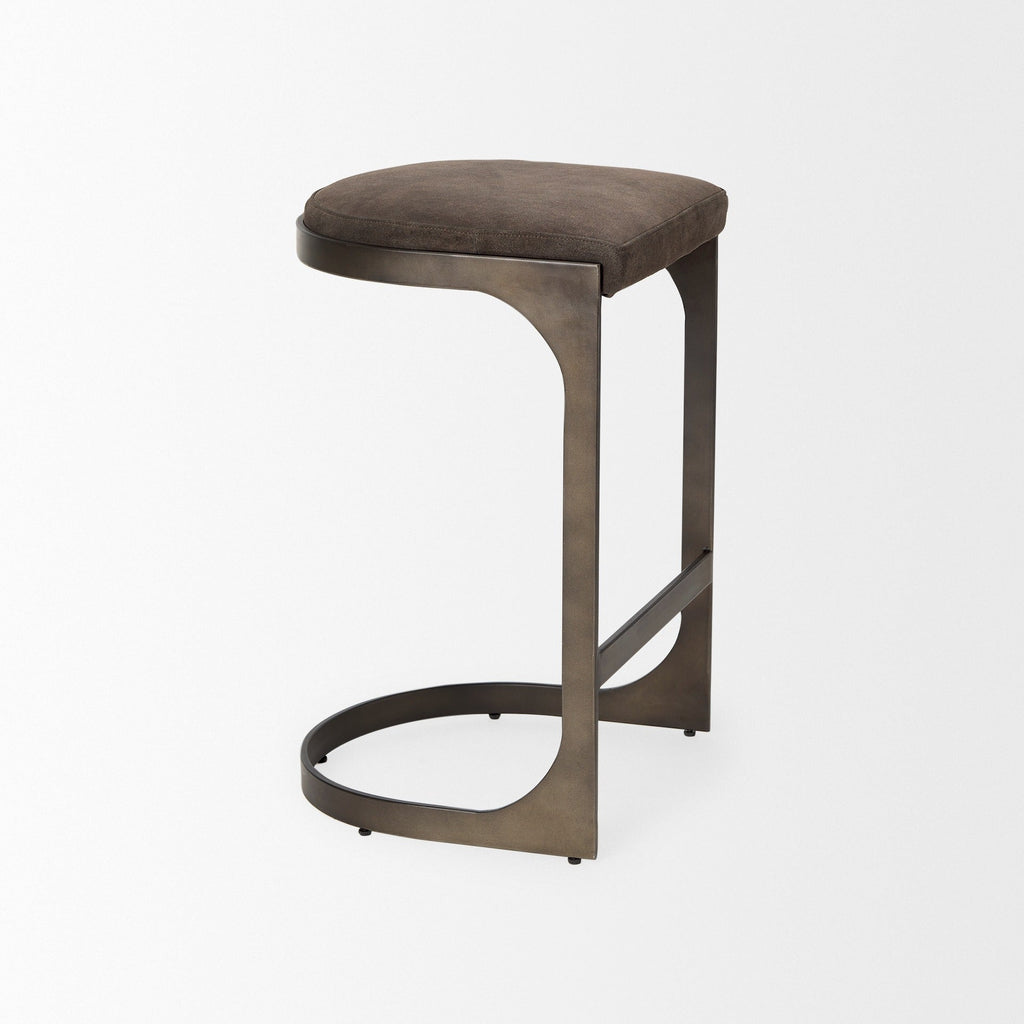 Tyson Suede Seat Stool - 2 Colors - Dekor Butik