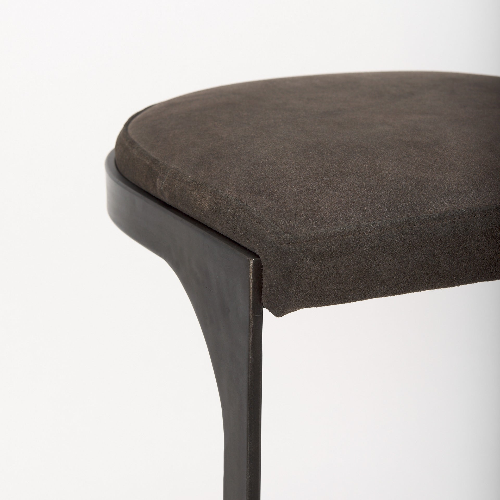 Tyson Suede Seat Stool - 2 Colors - Dekor Butik