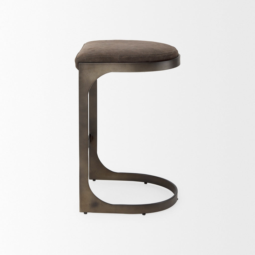 Tyson Suede Seat Stool - 2 Colors - Dekor Butik