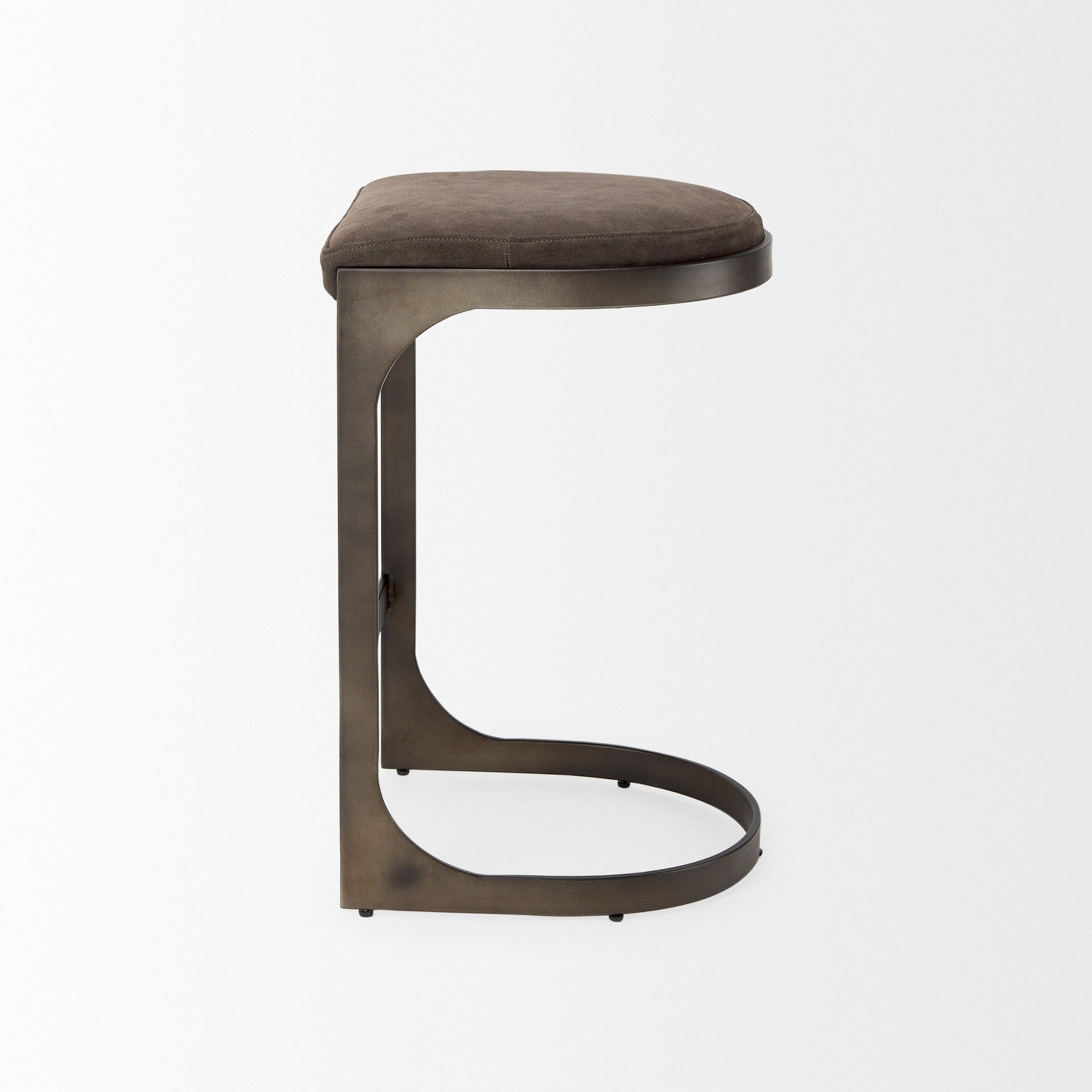 Tyson Suede Seat Stool - 2 Colors - Dekor Butik