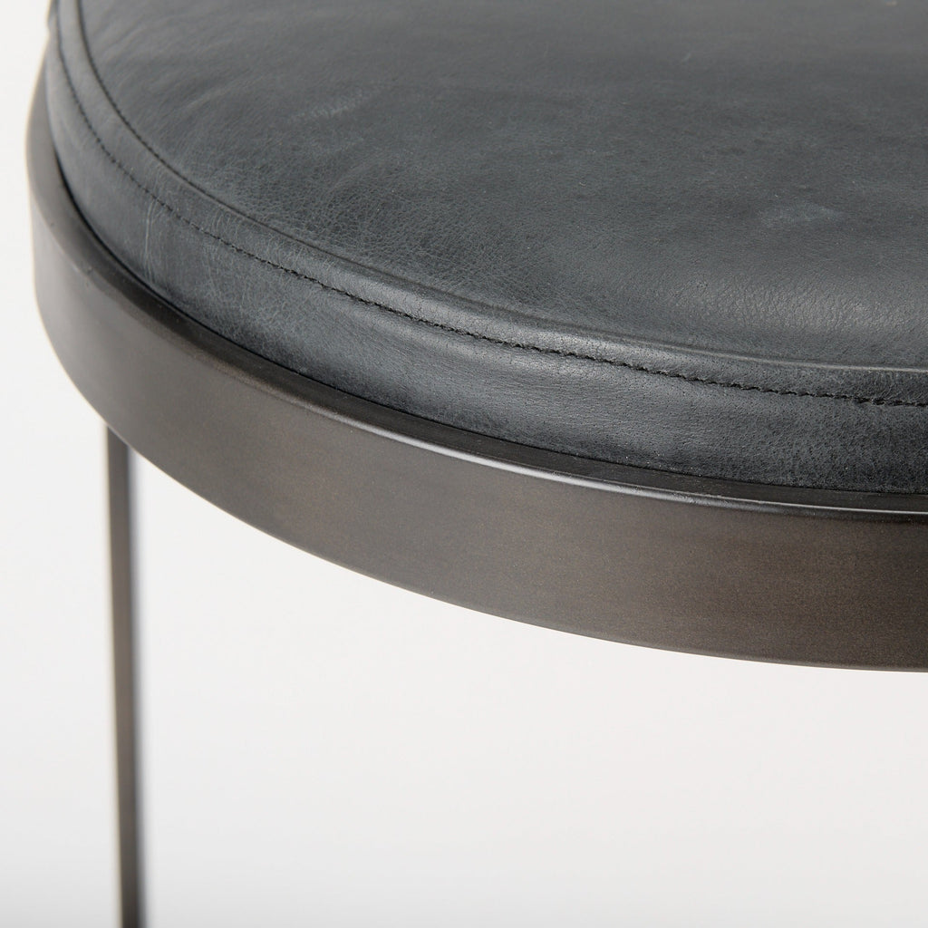 Tyson Suede Seat Stool - 2 Colors - Dekor Butik