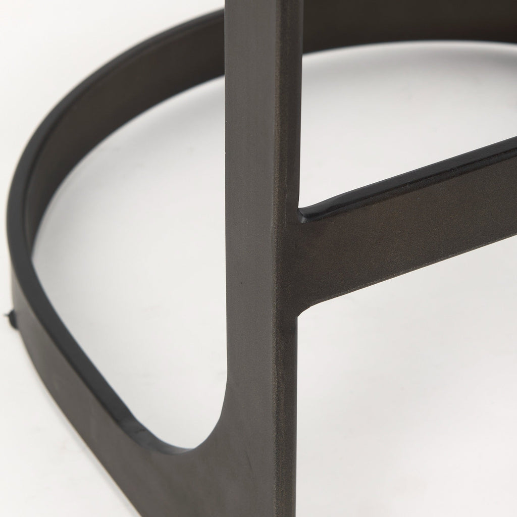 Tyson Suede Seat Stool - 2 Colors - Dekor Butik