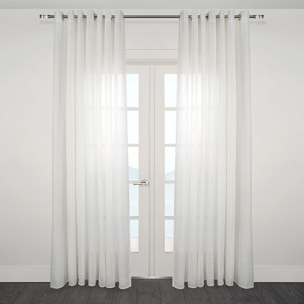 CurtainsUltra Textured Wide Width Sheer Curtain - Dekor Butik