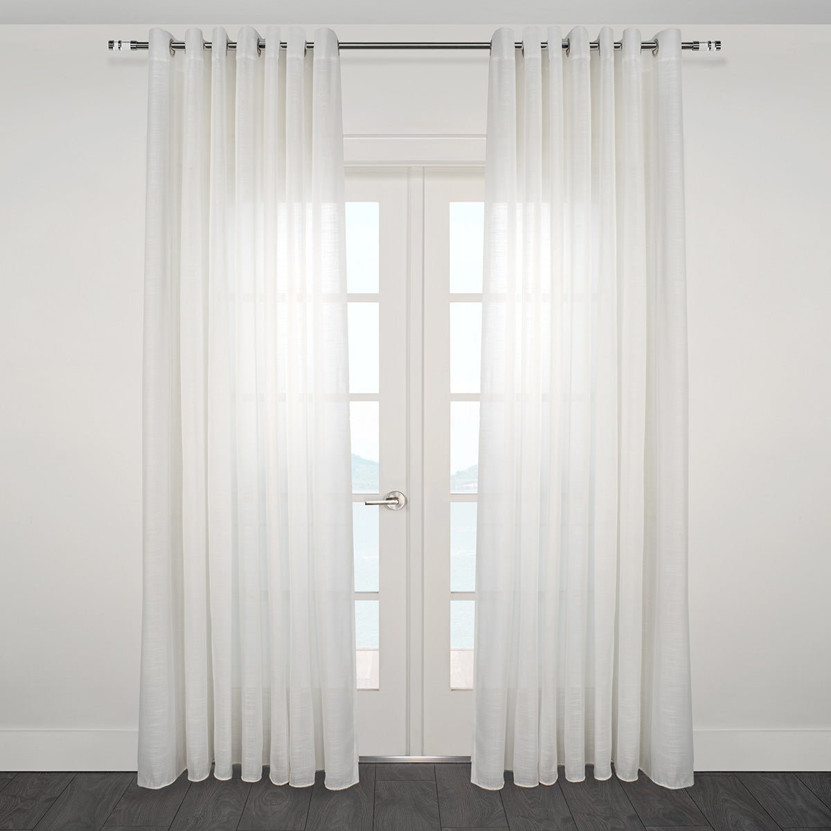CurtainsUltra Textured Wide Width Sheer Curtain - Dekor Butik