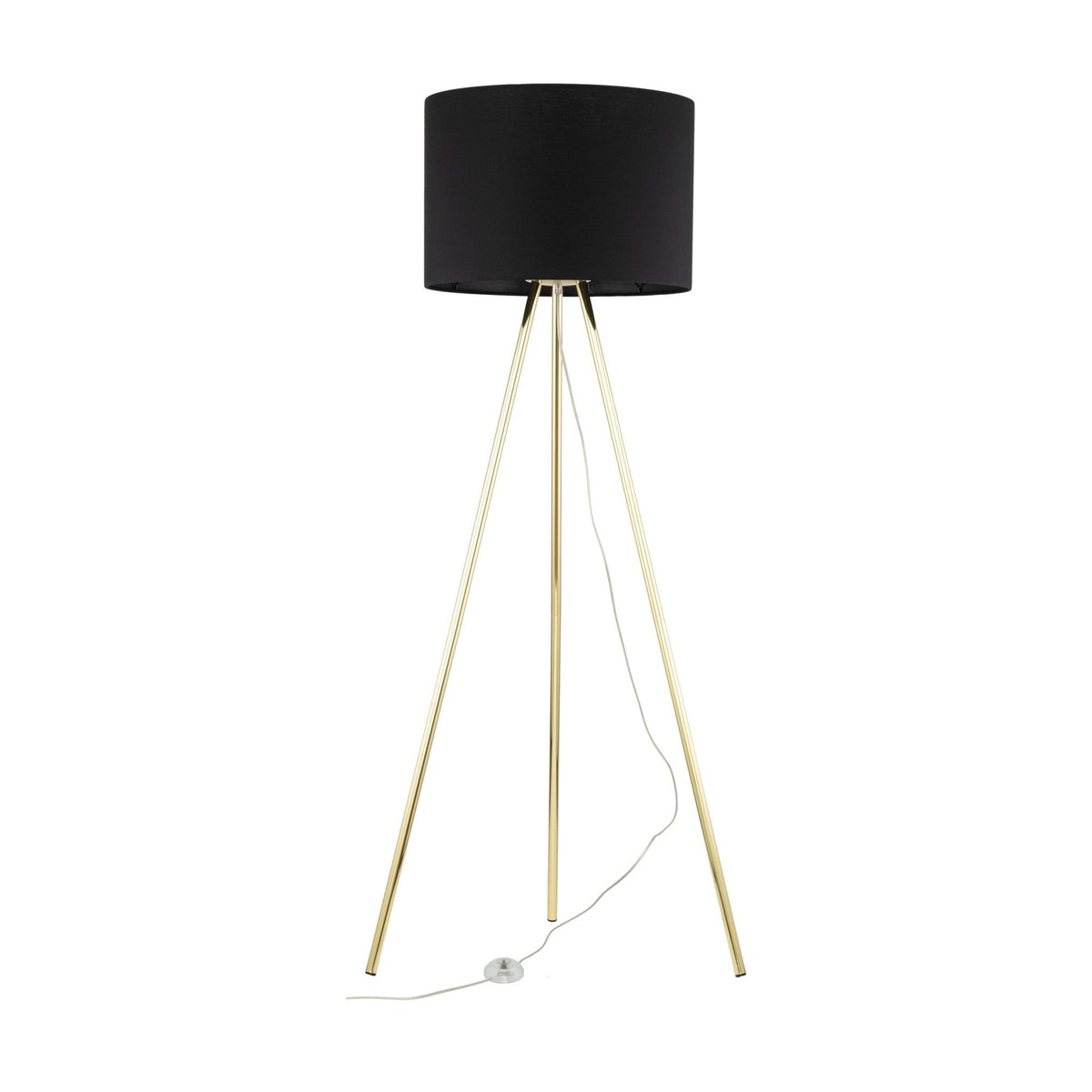 UMBERTO Black Modern Floor Lamp (Clearance) - Dekor Butik