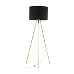 UMBERTO Black Modern Floor Lamp (Clearance) - Dekor Butik