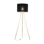 UMBERTO Black Modern Floor Lamp (Clearance) - Dekor Butik