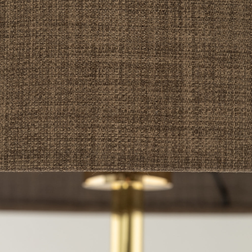UMBERTO Brown Modern Floor Lamp - Dekor Butik