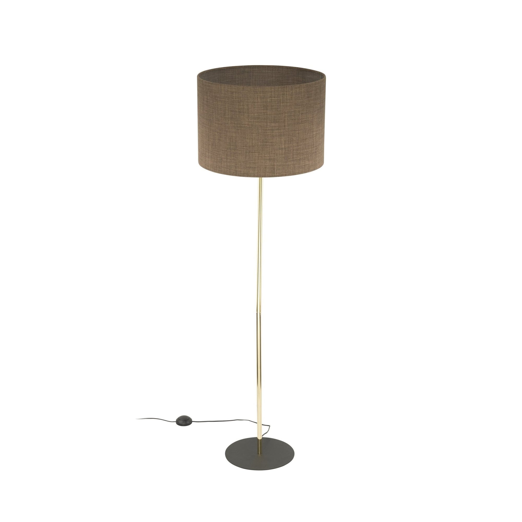 UMBERTO Brown Modern Floor Lamp - Dekor Butik