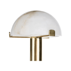 Table LampsUrsula Lamp - Alabaster & Brass Table Lamp - Dekor Butik