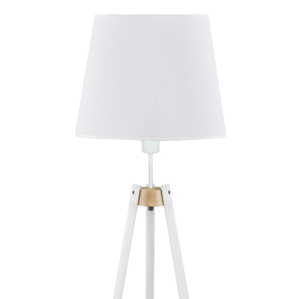 VAIO White Tray Table Floor Lamp - Dekor Butik