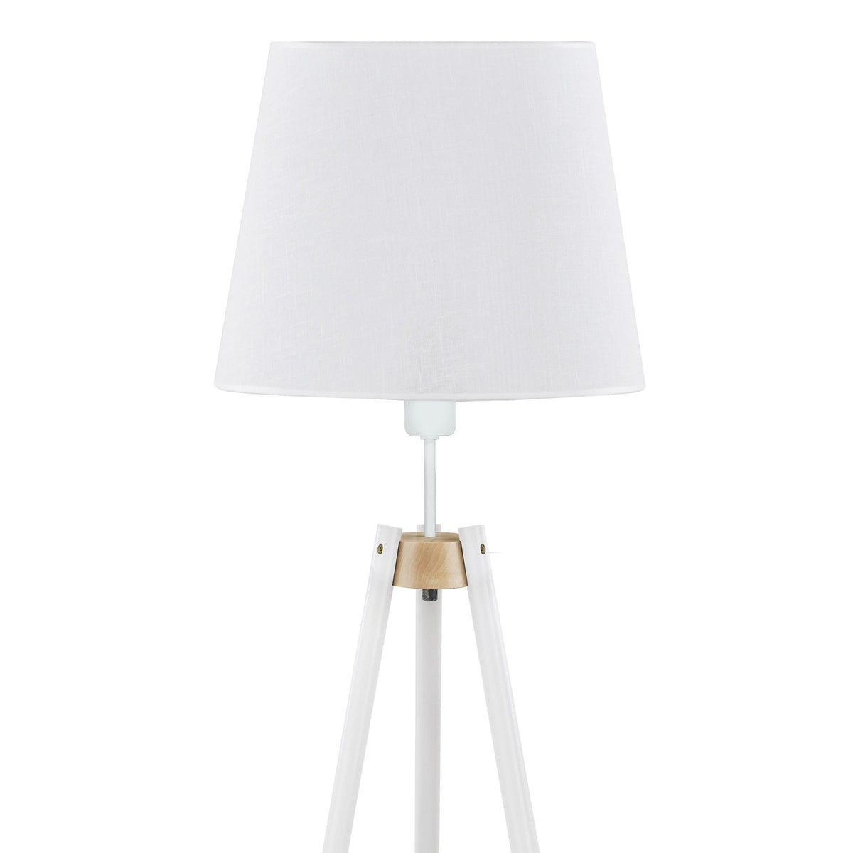 VAIO White Tray Table Floor Lamp - Dekor Butik