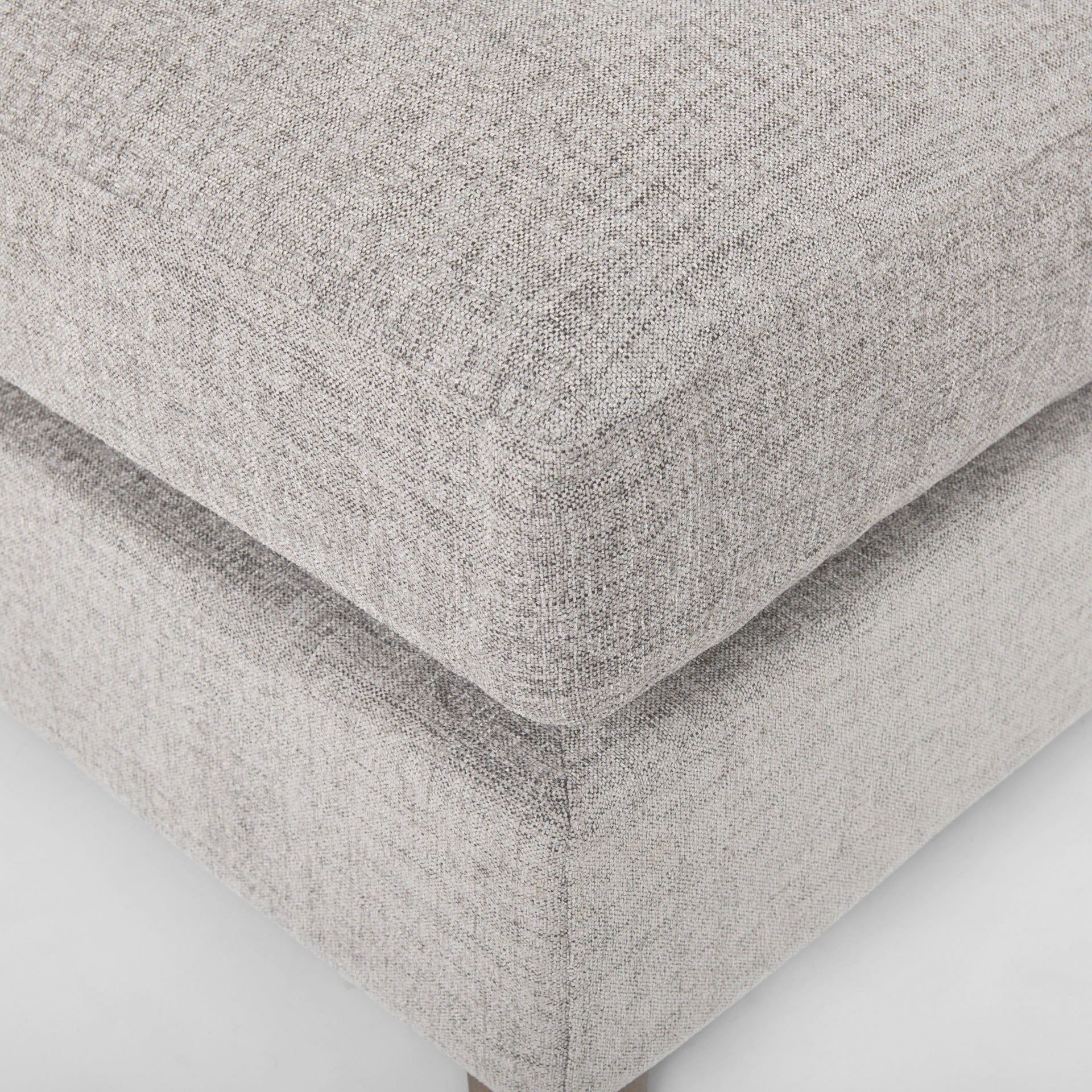 Valence 37.8L x 38.6W x 28.3H Medium Gray Corner Sectional Piece - Dekor Butik