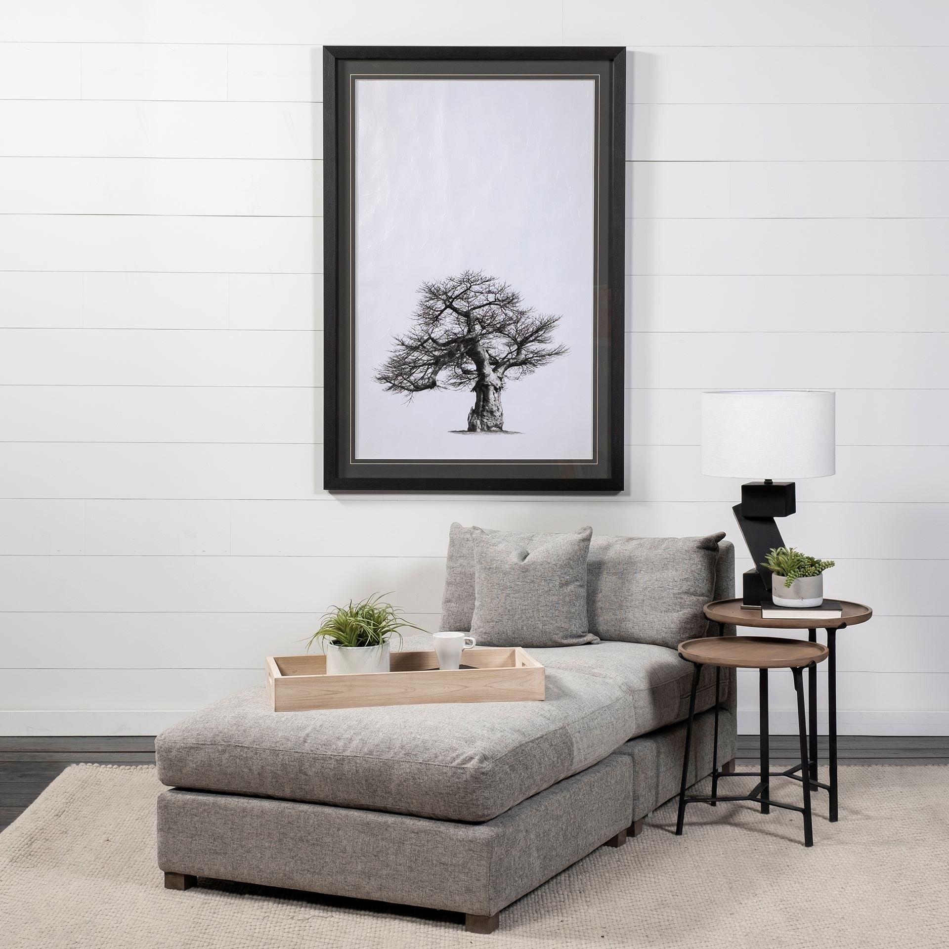 Valence 38.2L x 38.6W x 28.3H Medium Gray Armless Sectional Piece - Dekor Butik