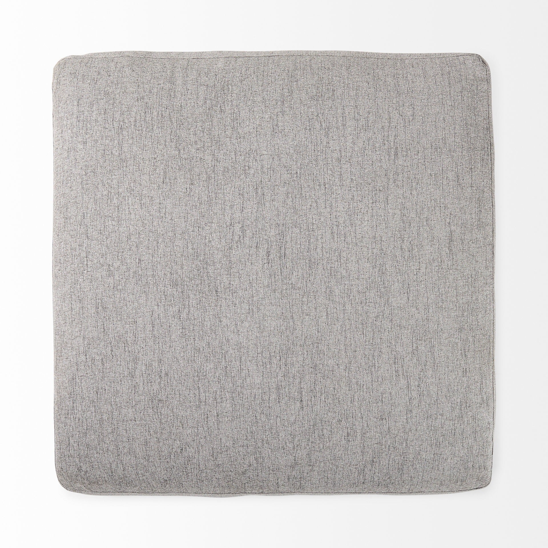 Valence 38.6L x 38.6W x 17.7H Medium Gray Full Size Ottoman Sectional Piece - Dekor Butik